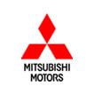Red and Black Mistsubishi Motors Logo